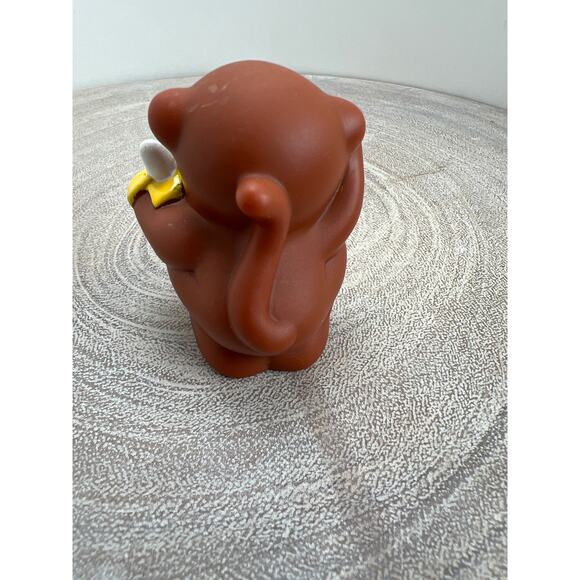 Fisher-Price Little People (M) Monkey, Alphabet Replacement 2004 Zoo - Picture 2 of 3